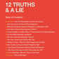 12 Truths and a Lie: Answers to Life's Biggest Questions